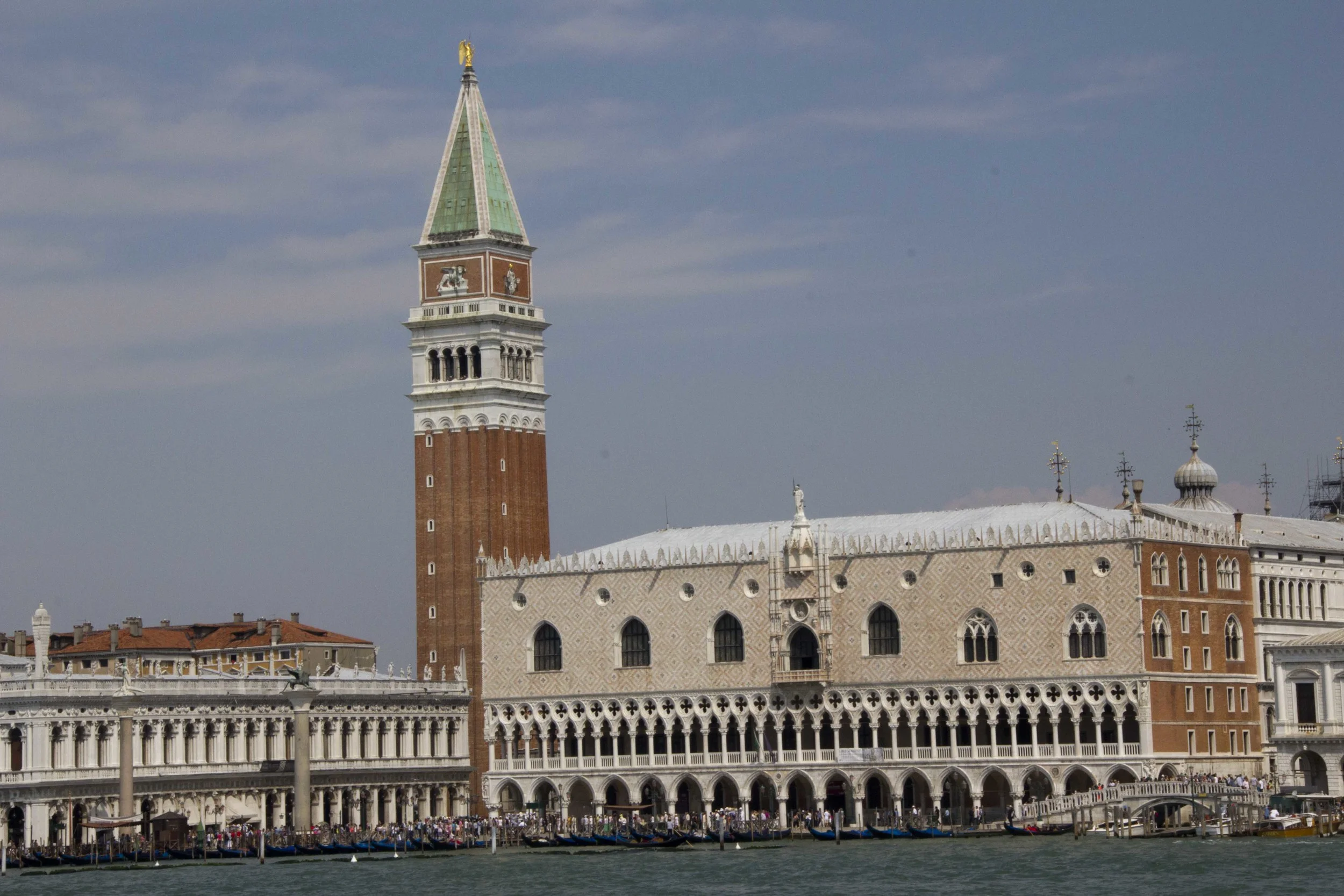Doge's Palace, with the Campanile (Belltower) behind
