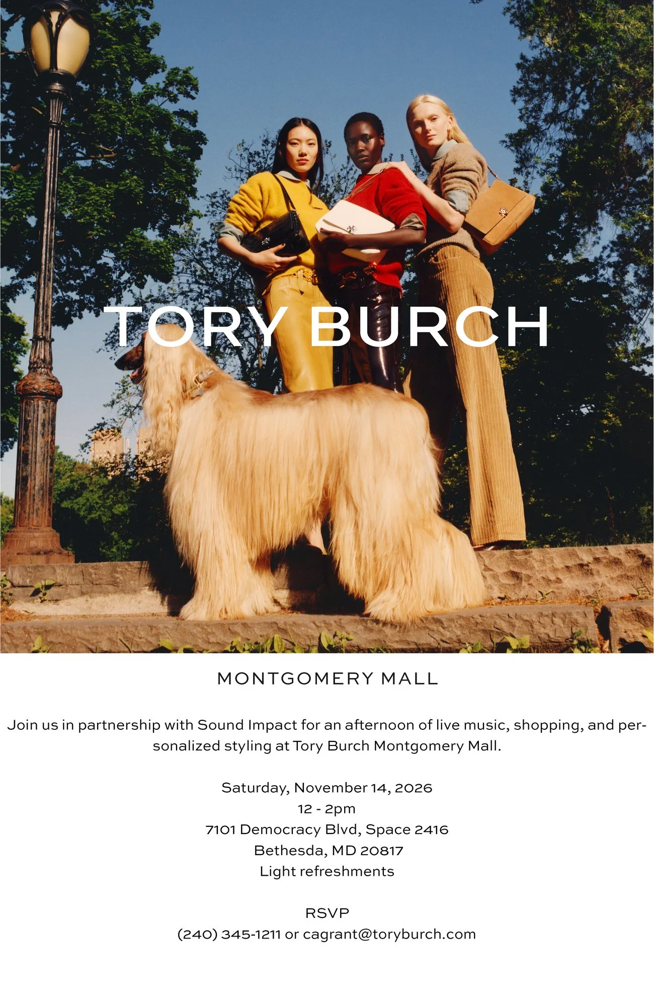Sound Impact at Tory Burch Montgomery Mall