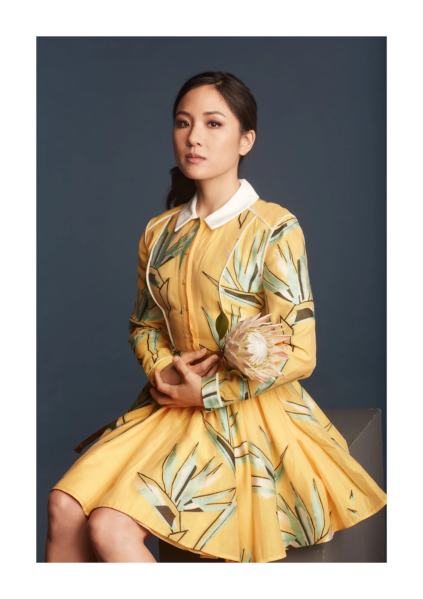 Constance Wu, NYC, Yahoo Style, Dec 2015