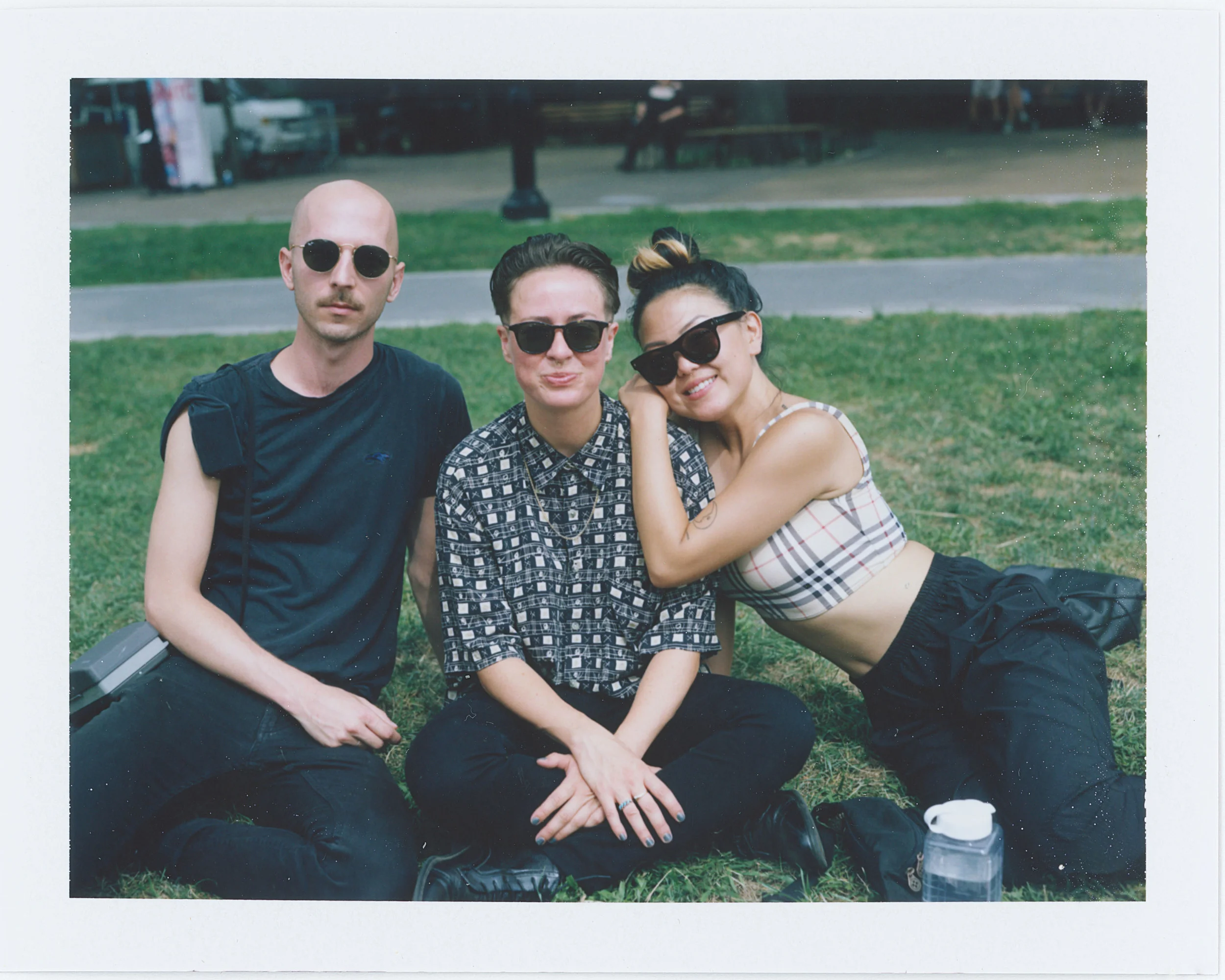 Jonah, Amber, Rina AfroPunk Festival 2015 NYC Yahoo Style