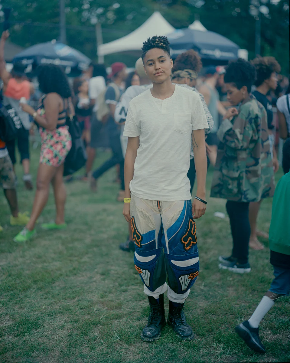 Khaleb Brooks, AfroPunk Festival 2014, Brooklyn, Yahoo Style "The Originals" 