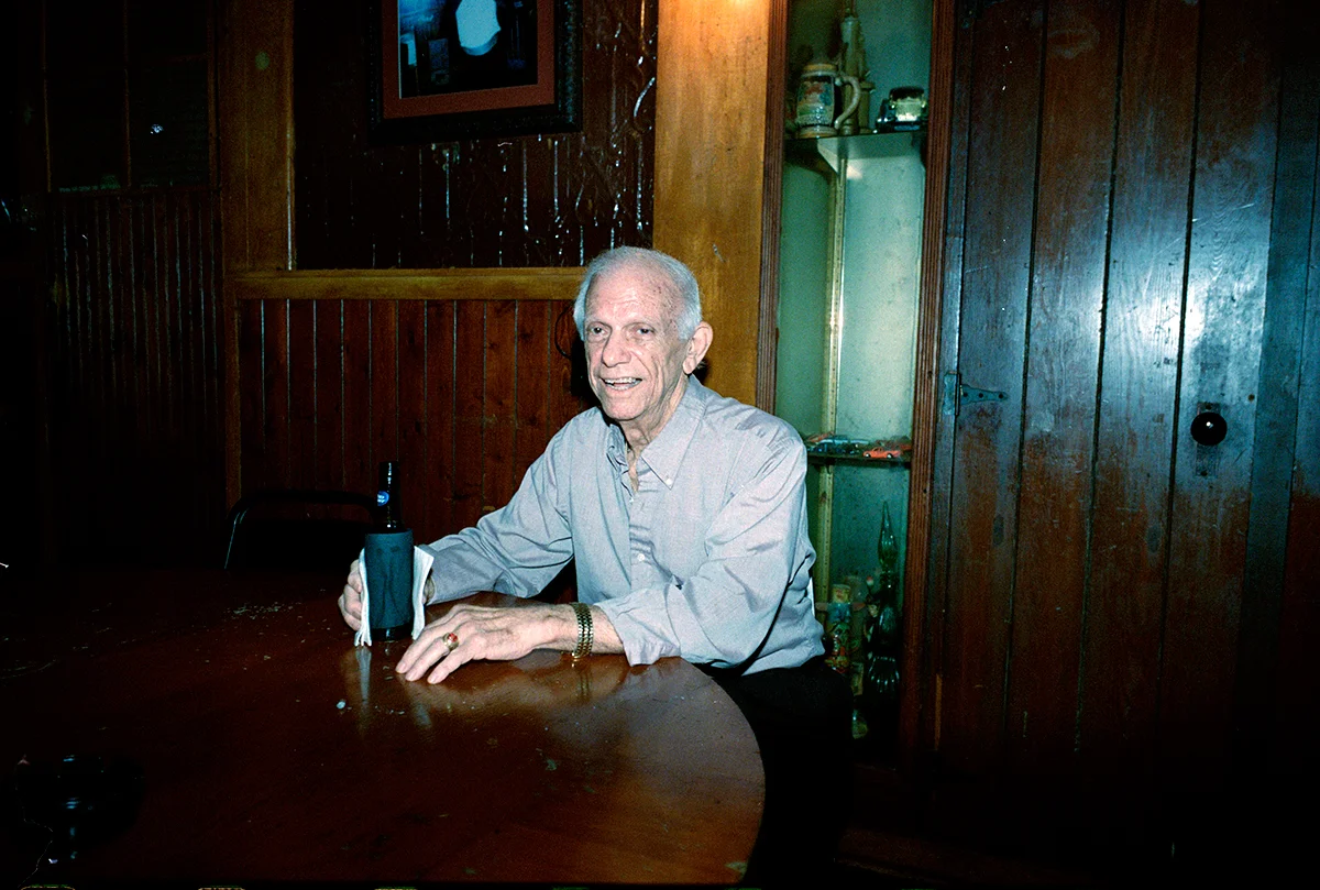 New Orleans, bar patron, Bud Rips, Burgundy and Piety, Oct 2014