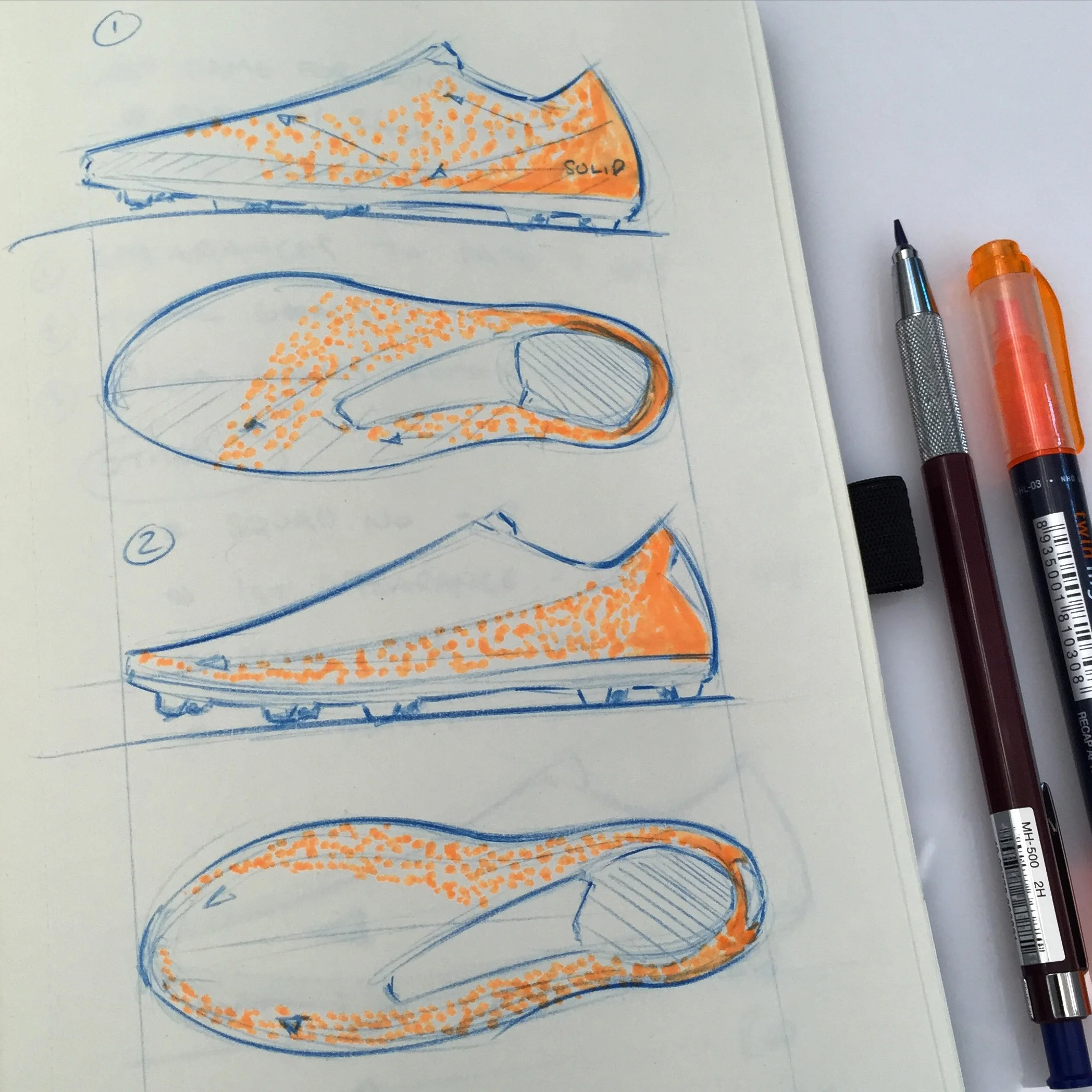 Steven Gerrard Predator Design Process