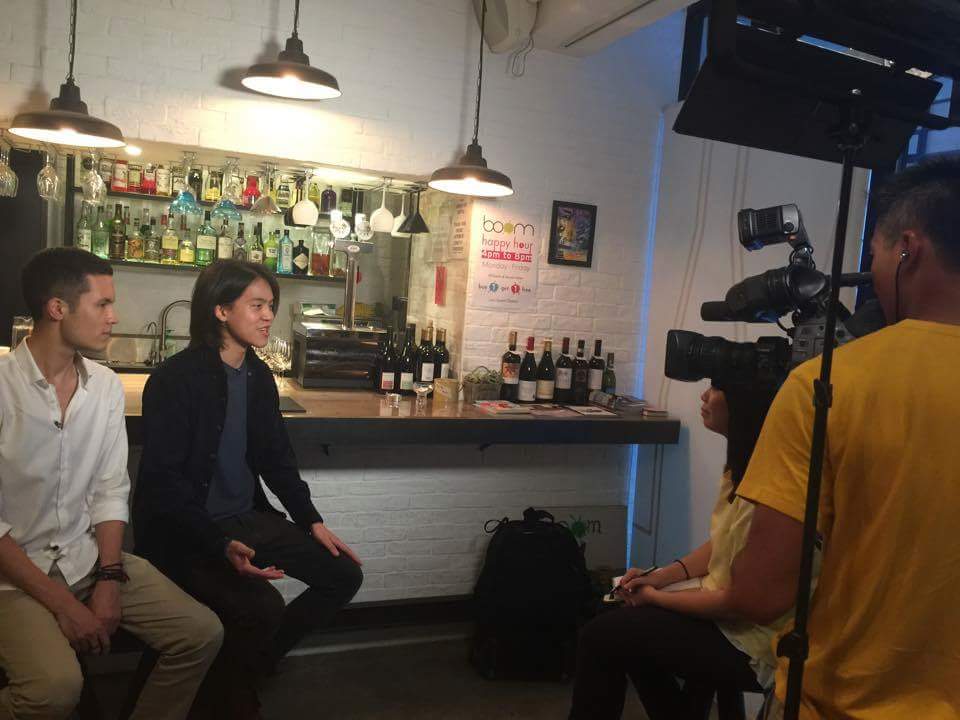 Interview with NOW NEWS, Hong Kong