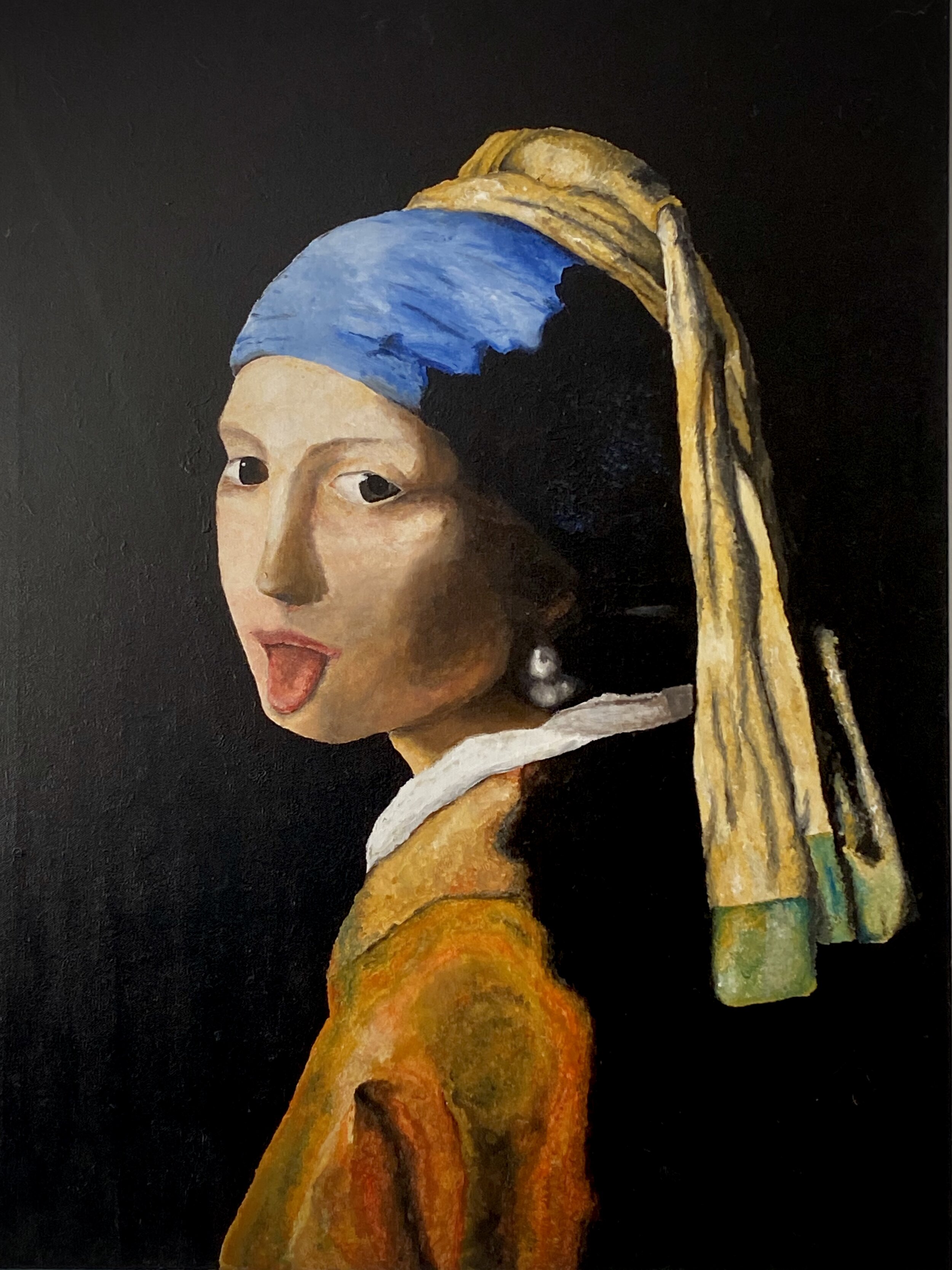  “UNTITLED”  2010  Acrylic on Canvas 80cm x 60cm 