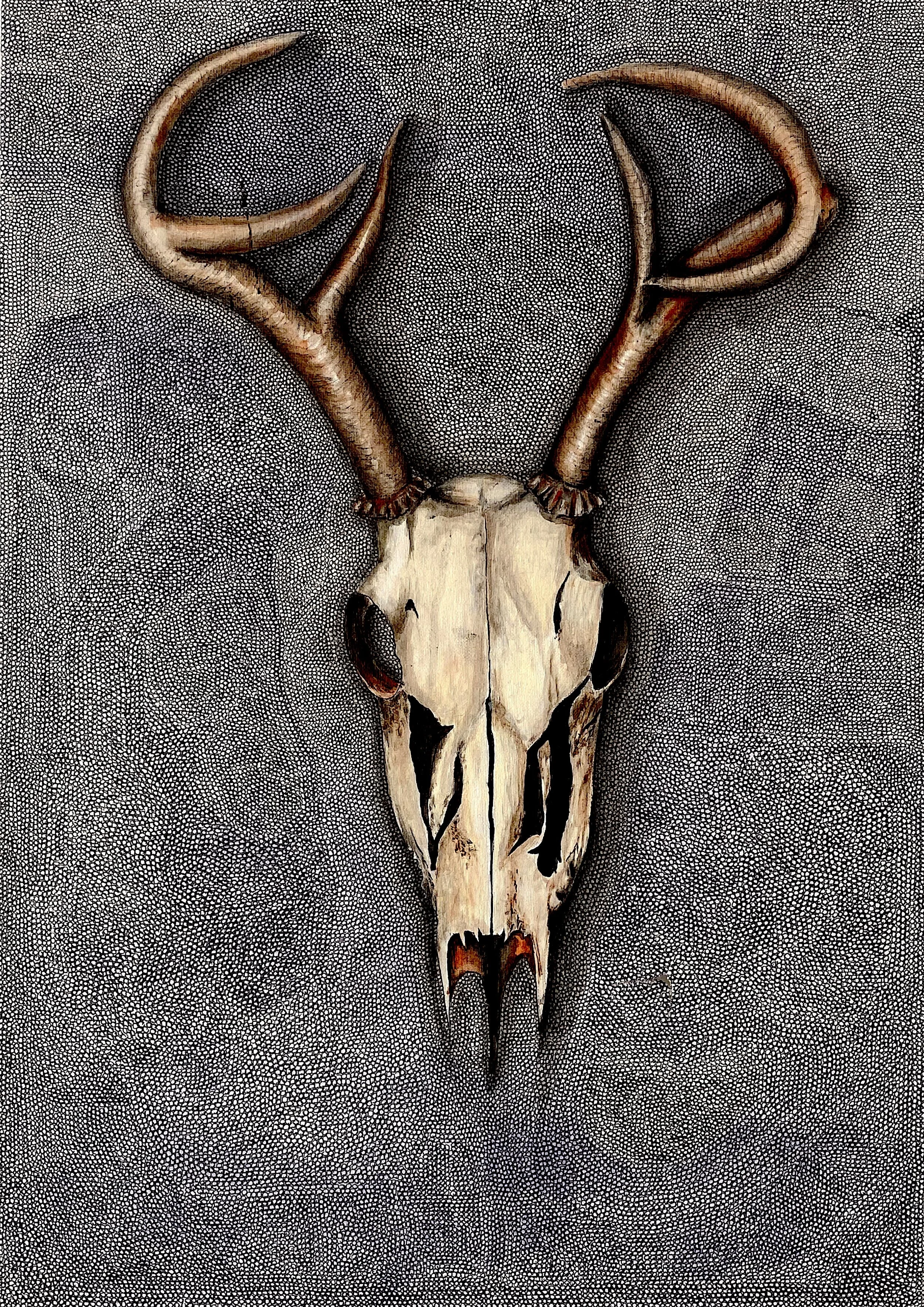  “UNTITLED”  Mixed Media on Canvas 70cm x 50cm 