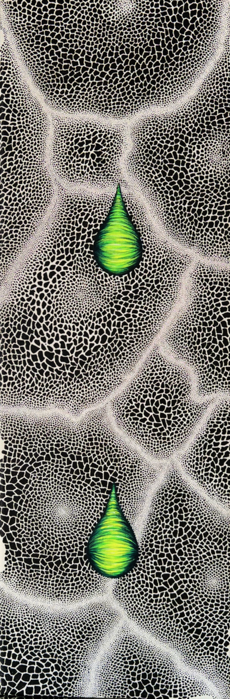  “IN PRAISE OF BOREDOM”  2022  Acrylic on Canvas  