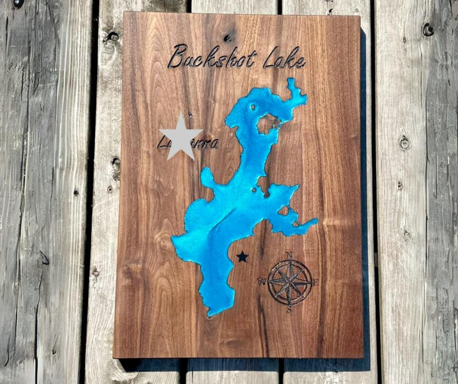 From Lake Maps to Wood Boards: Kim's Lucrative Business Journey at ...