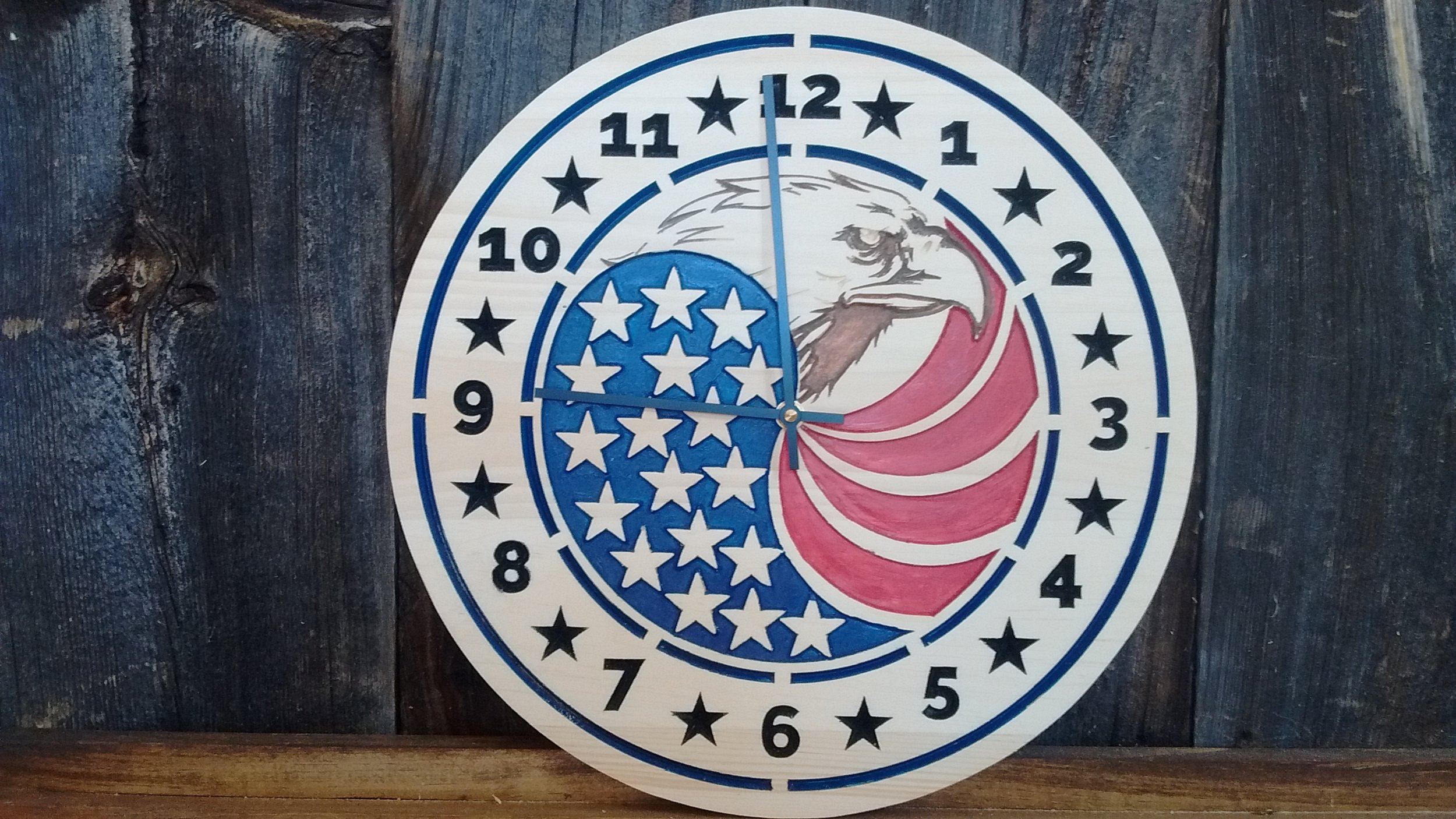 American Pride Clock 