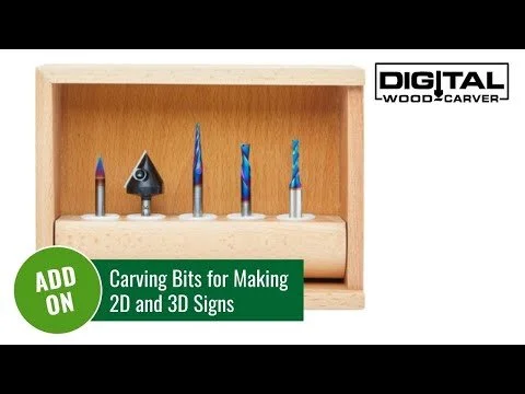 Carving Bits for Making 2D and 3D Signs (Copy)