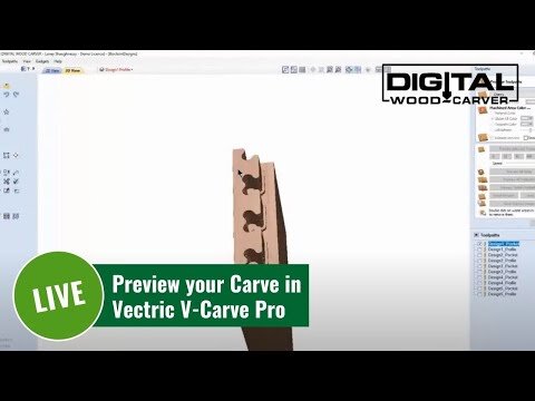 Preview your Carve in Vectric V-Carve Pro (Copy)