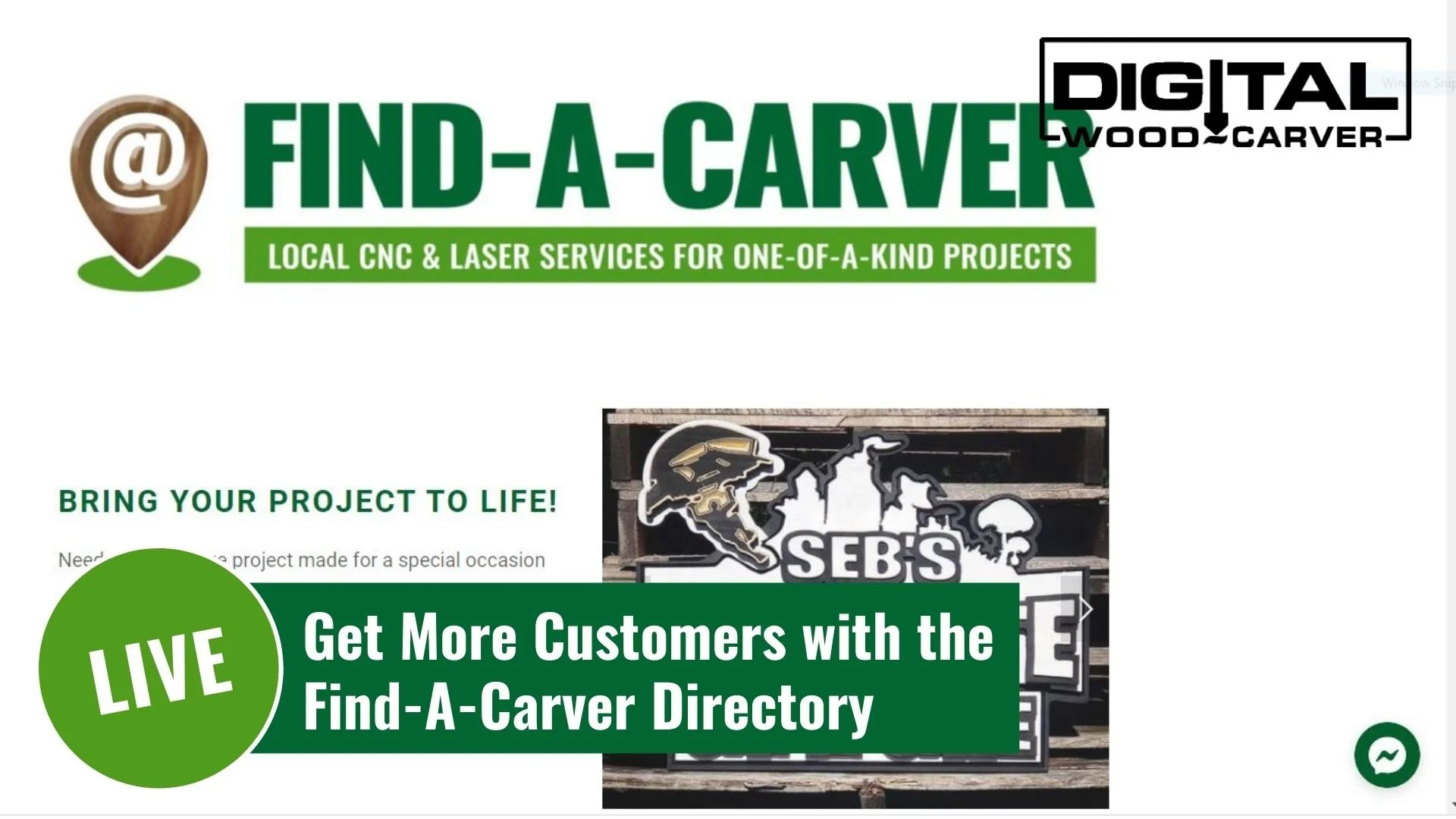 Get More Customers with the Find-A-Carver Directory (Copy)