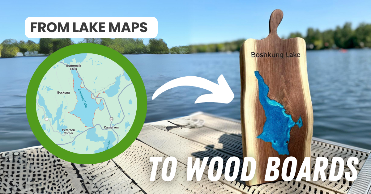From Lake Maps to Wood Boards: Kim's Lucrative Business Journey at ...