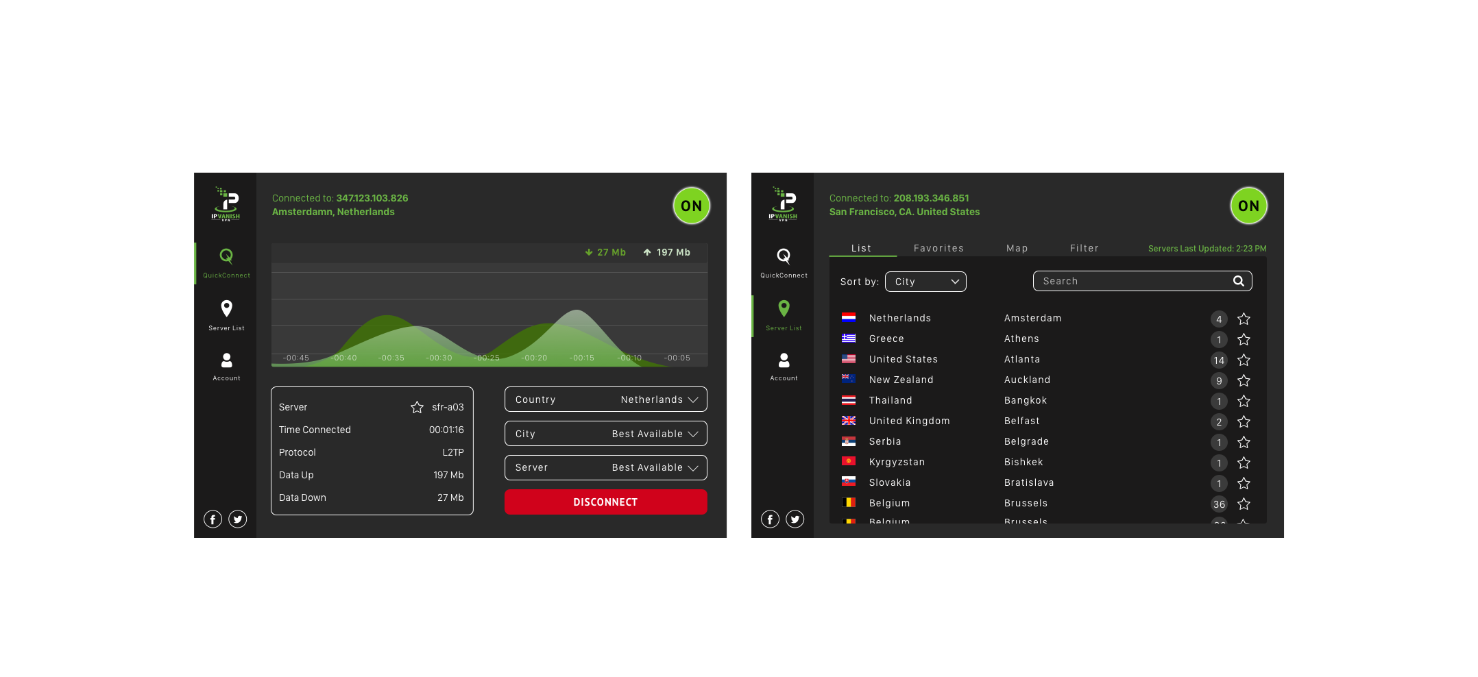 IPVanish 3.0 - OS X