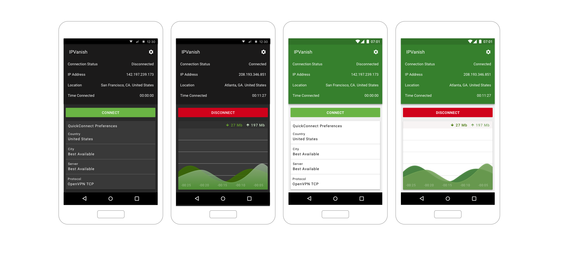 IPVanish 4.0 - Android