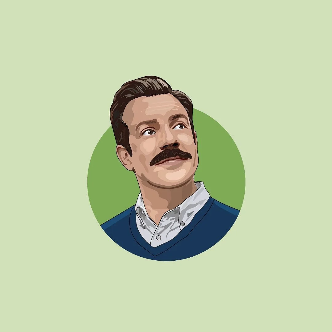 &ldquo;I feel like we fell out of the lucky tree and hit every branch on the way down, ended up in a pool of cash and Sour Patch Kids.&rdquo; 
..
Gahhh i love Ted Lasso so much! Every time I watch it, I seem to take on this weird childish giggle - wh