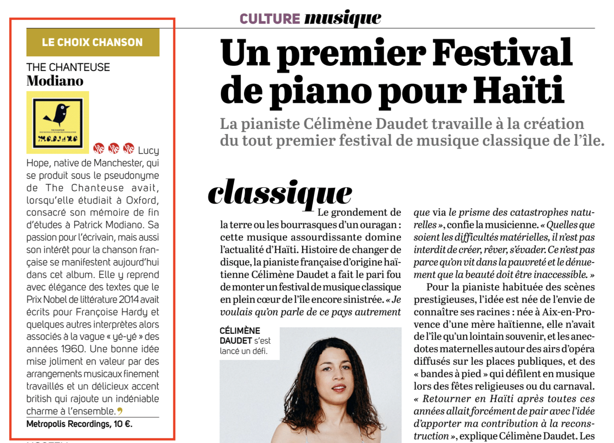 la vie review the chanteuse modiano