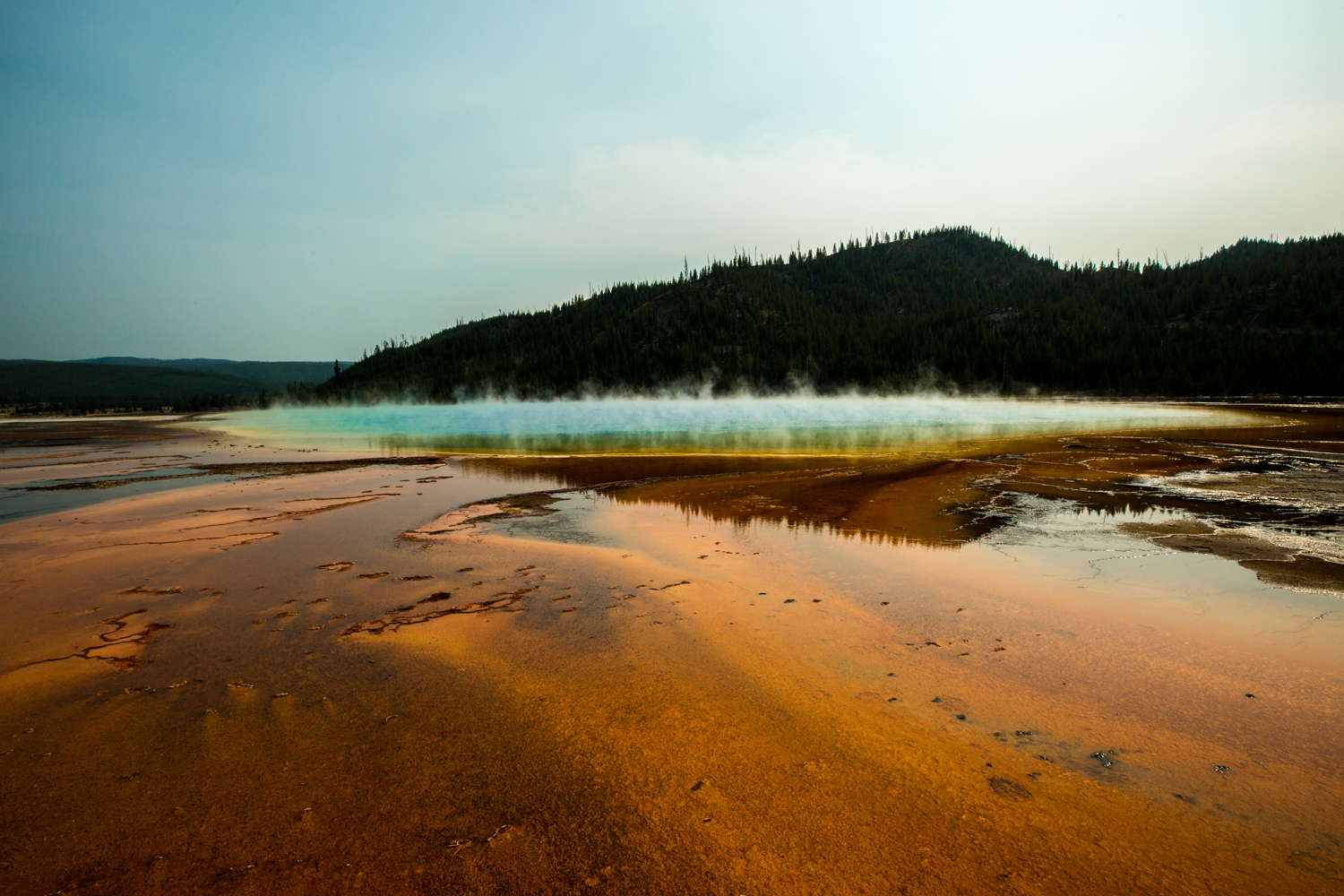 Grand Prismatic Spring, Yellowstone National Park, WY