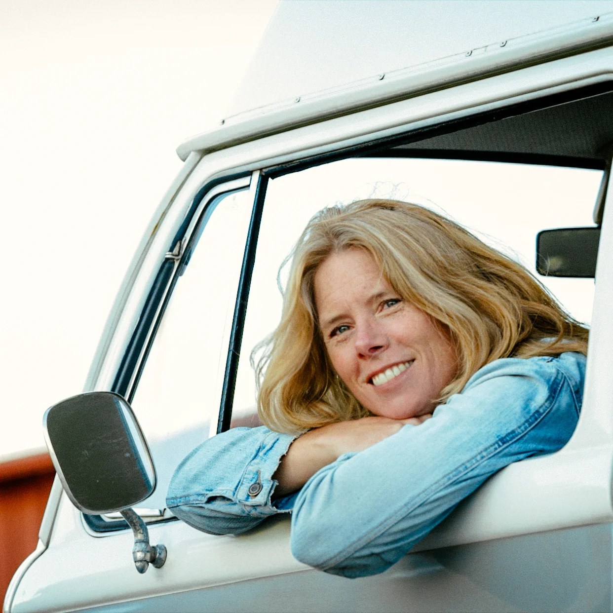 Jen and her VW Bubbletop
