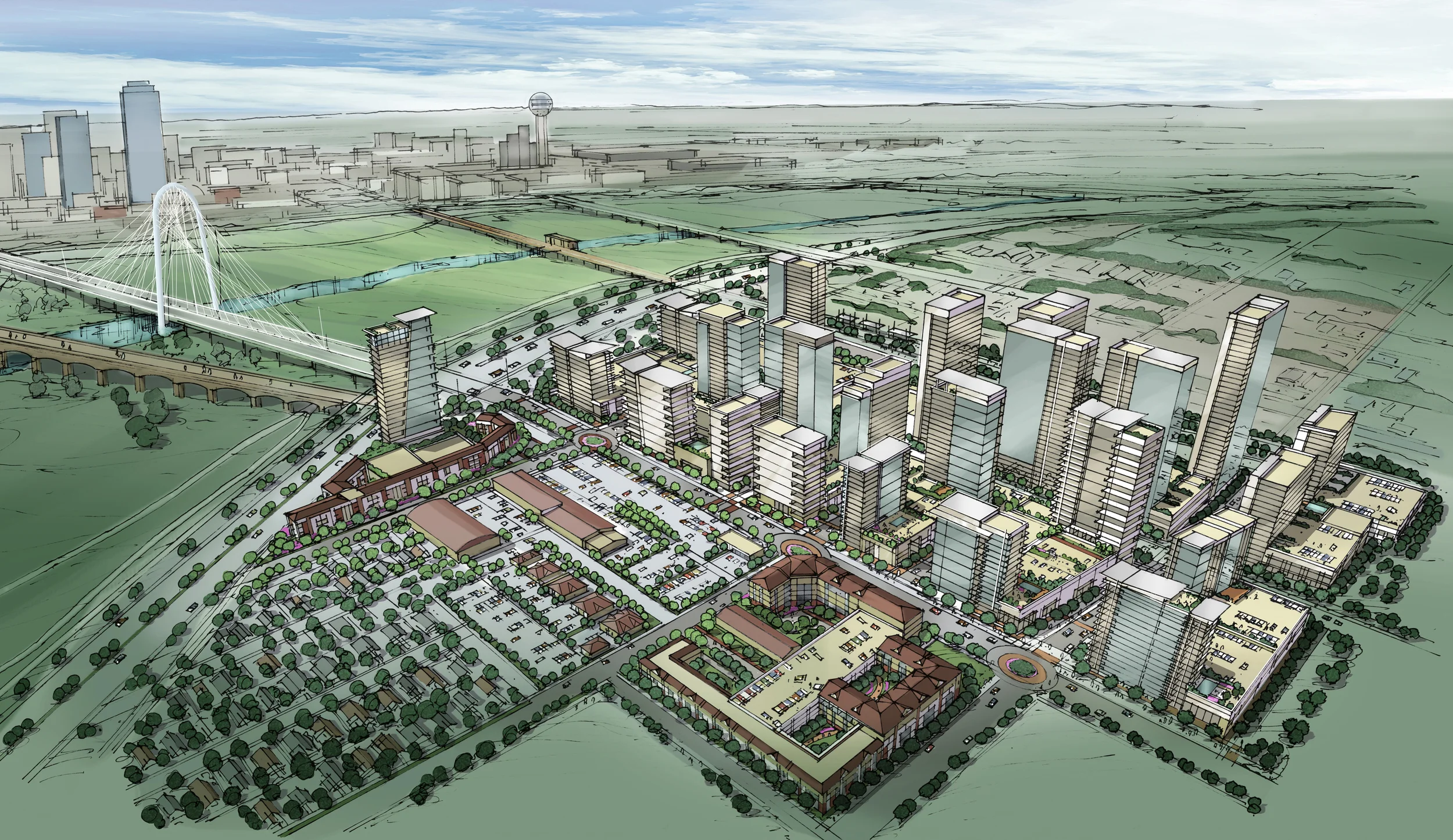 Master Plan concept collaboration with PCA