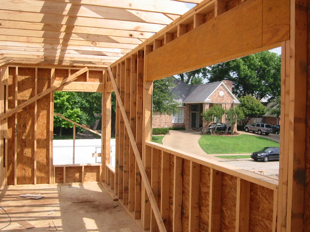 during construction...
