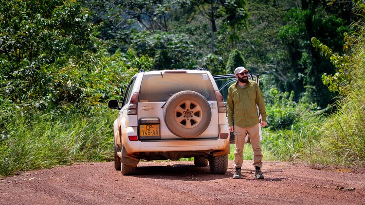 Field recording trip to the Congo rainforest