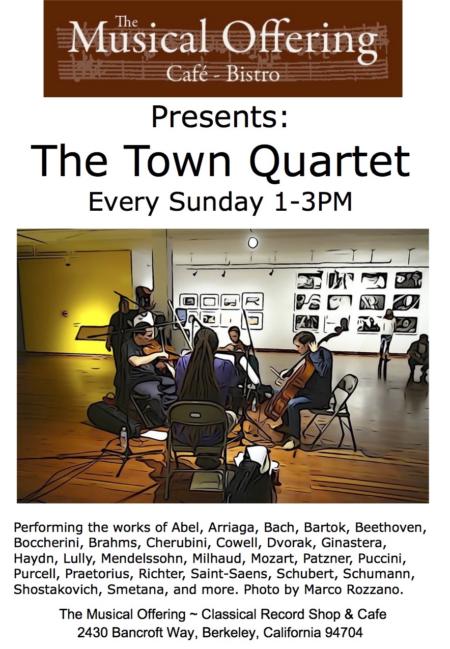  Our weekly residency since the quartet's beginning 