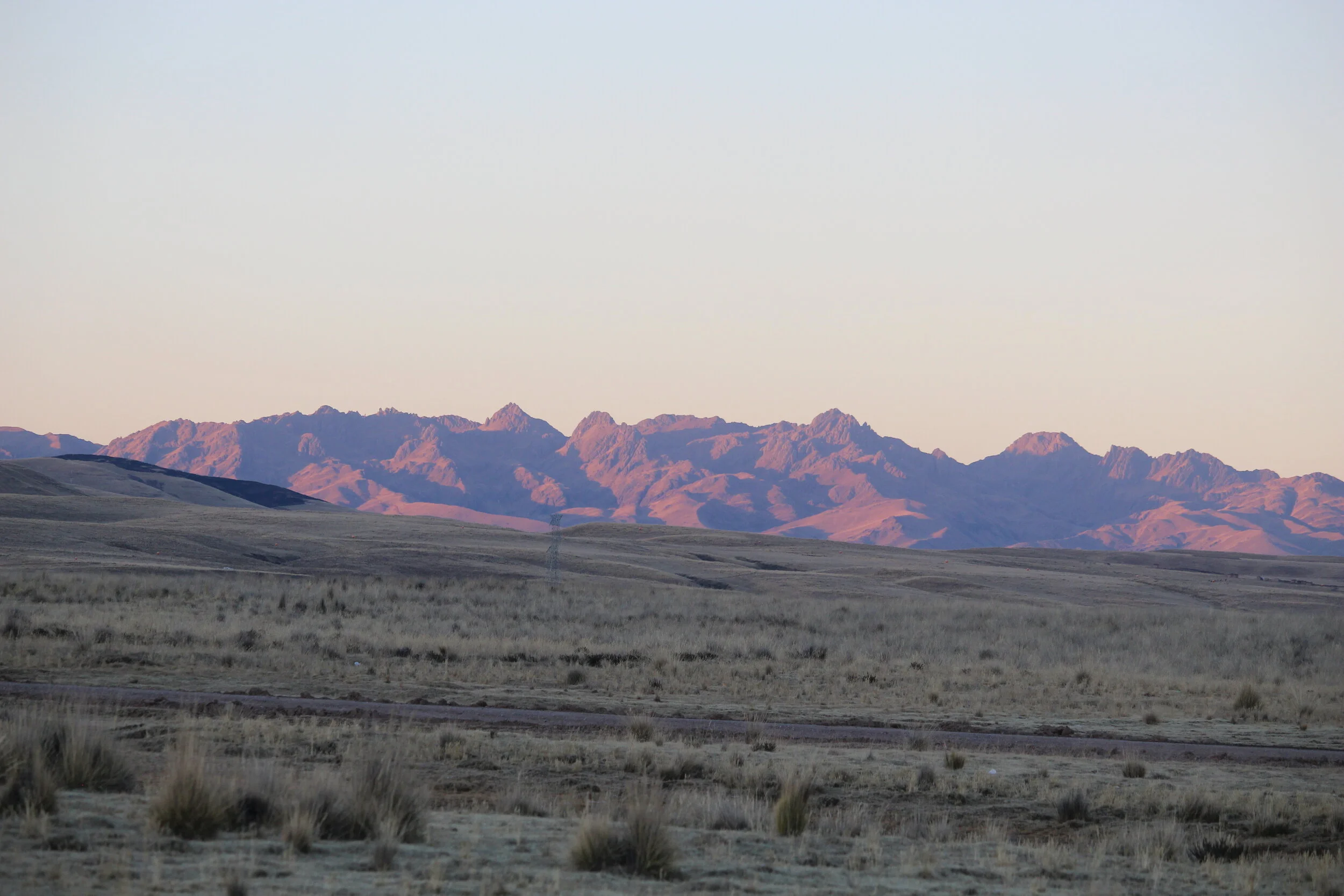 along the road between Espinar and Caylloma provinces, Peru