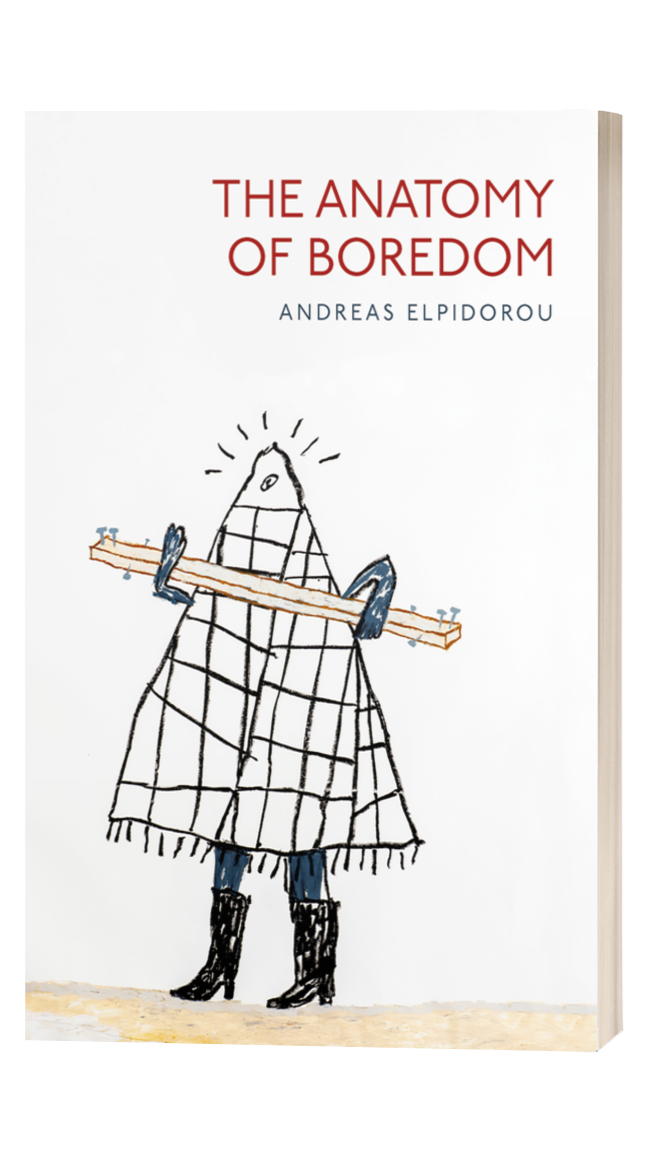 Book cover for the Anatomy of Boredom