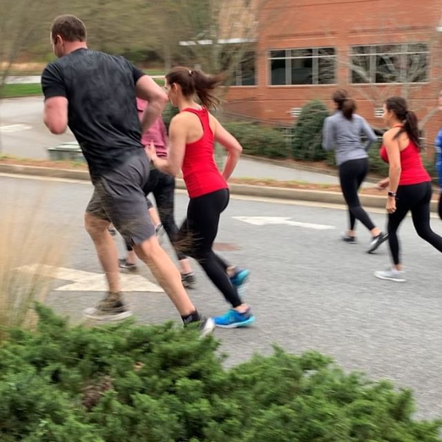 Weather is clearing up... time for some running! #crossfit #crossfitalpharetta #run #sunsout #floorpress #30005 #alpharetta #fitness #sweatlocal #cfafitaf