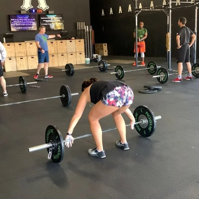 A couple of power snatch PR’s for our noon crew... who’s next??? #crossfitalpharetta #crossfit #snatch #weightlifting #fitness #alpharetta #nooner #30005 #pr #girlswholift #strongmom #cfafitaf