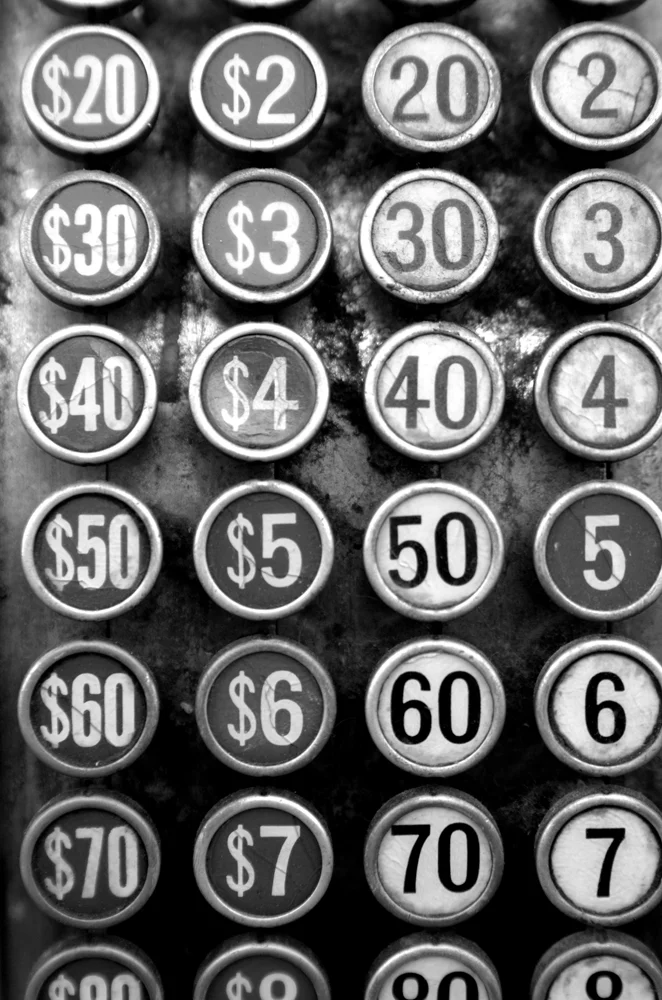 Cash Register Keys