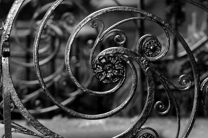 Stoop Ironwork on Columbia Heights 1