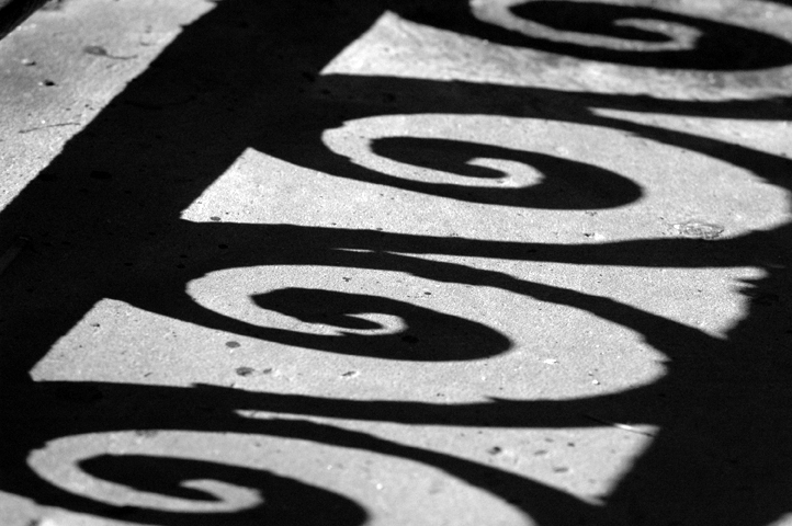 Ironwork Shadows on Suffolk Street