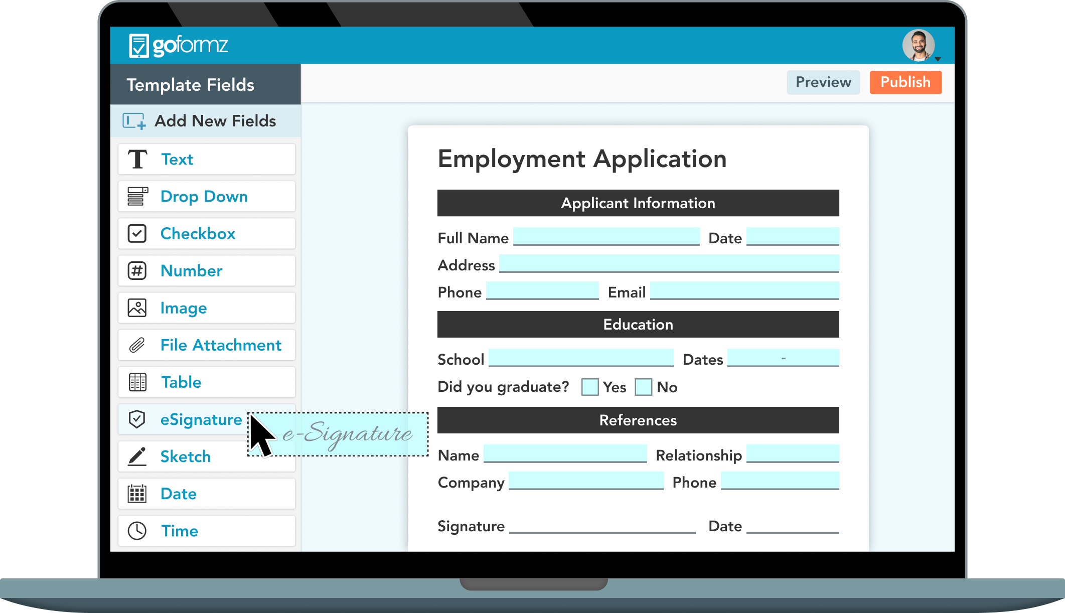 Form Spotlight The Employee Application Form GoFormz