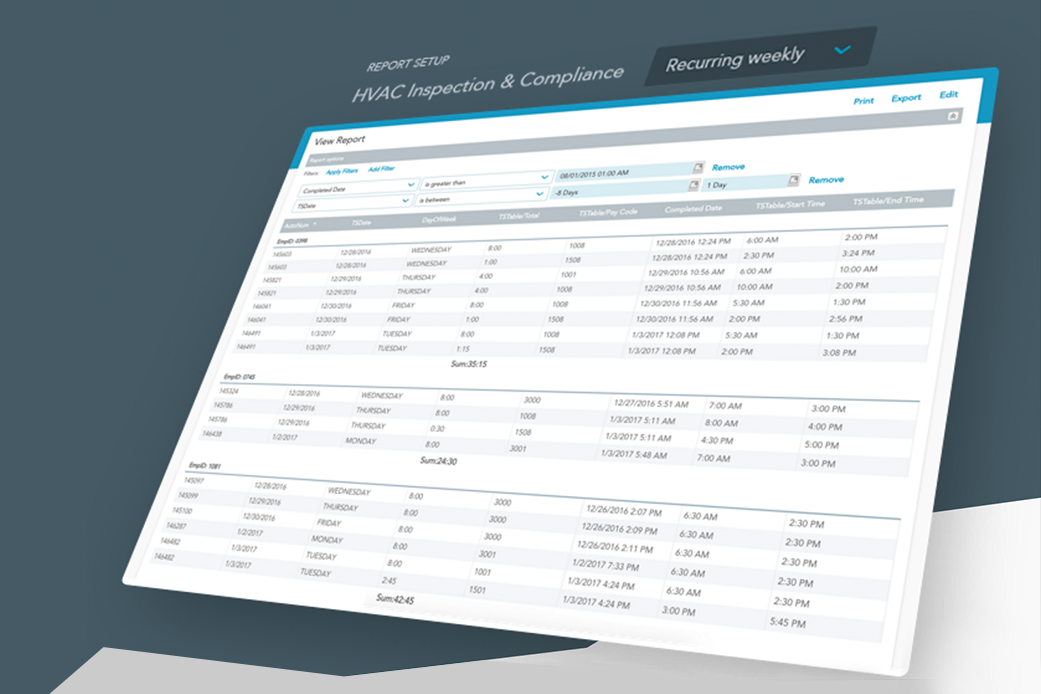 ProTip: Set up weekly automatic reports.
