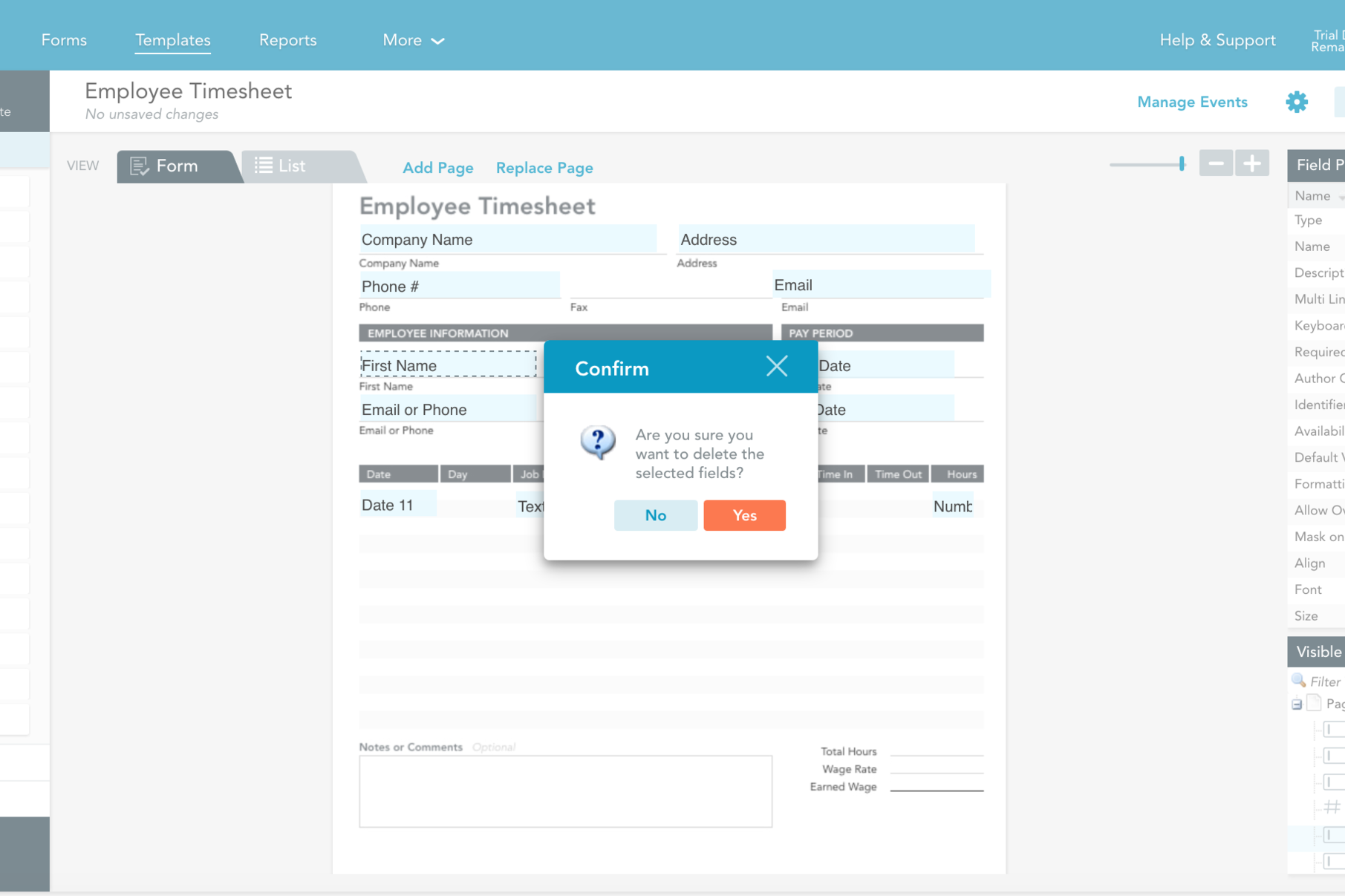 ProTip Basics: Deleting Form Fields