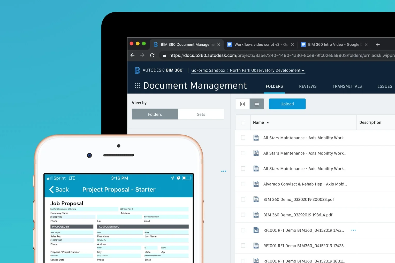 3 Benefits of our BIM 360 Integration