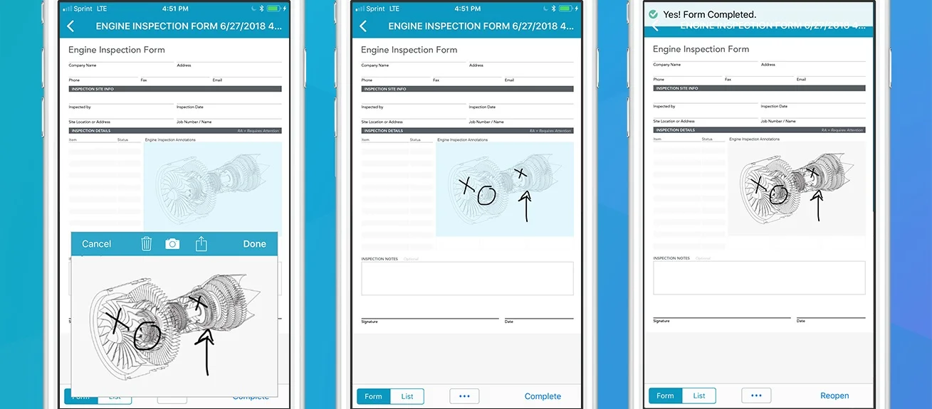 Leverage digital wind energy forms to capture inspection information with new data types