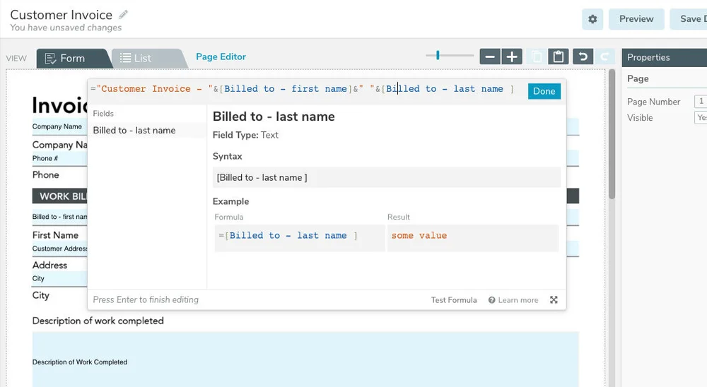 ProTip: Use the Calculation Builder to Configure Default Form Names ...