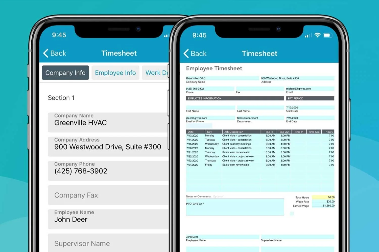 Free Starter Form Template: The Digital Timesheet