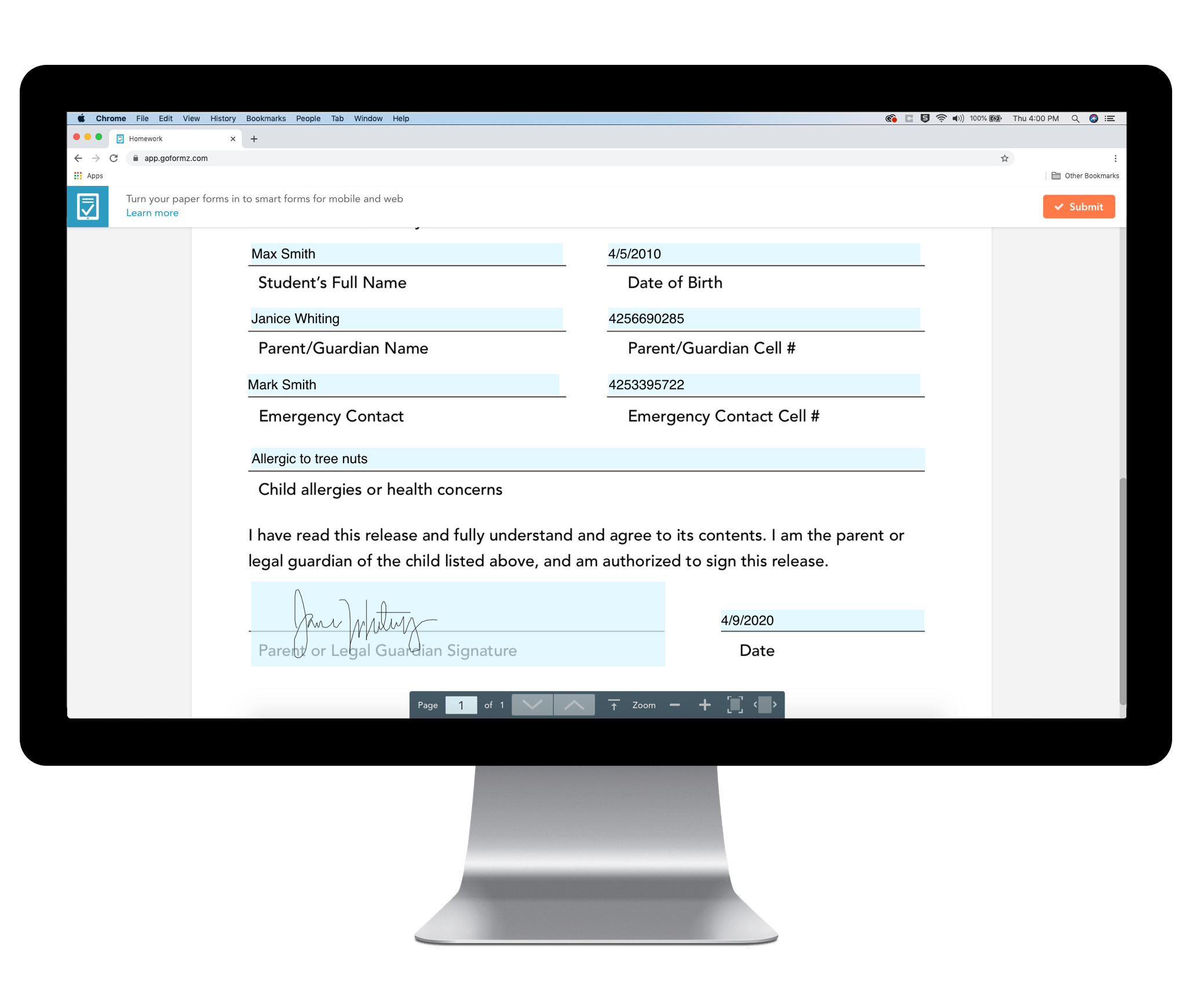 3 Digital Form Templates for HR - GoFormz