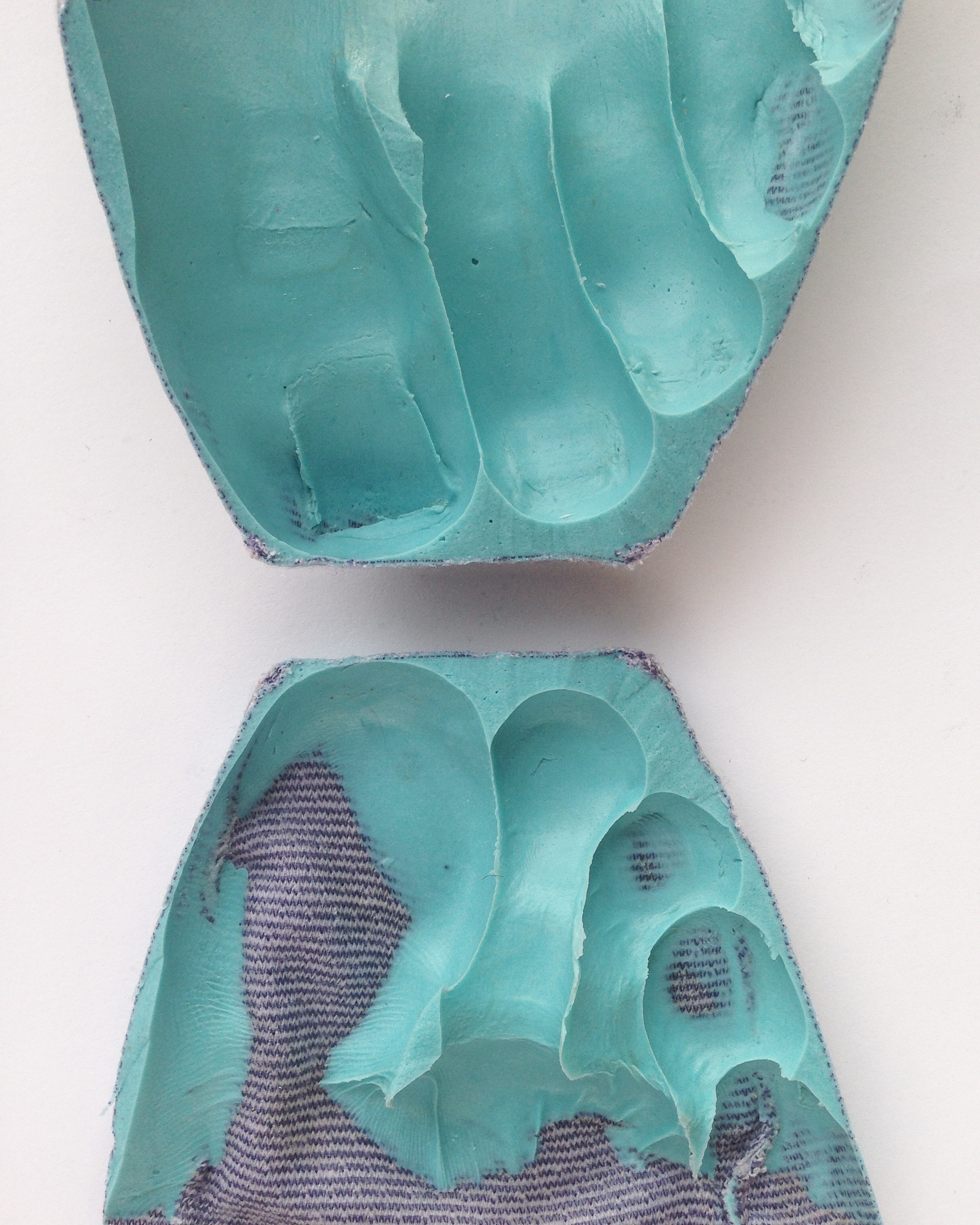 turquoise ballet pointe shoes