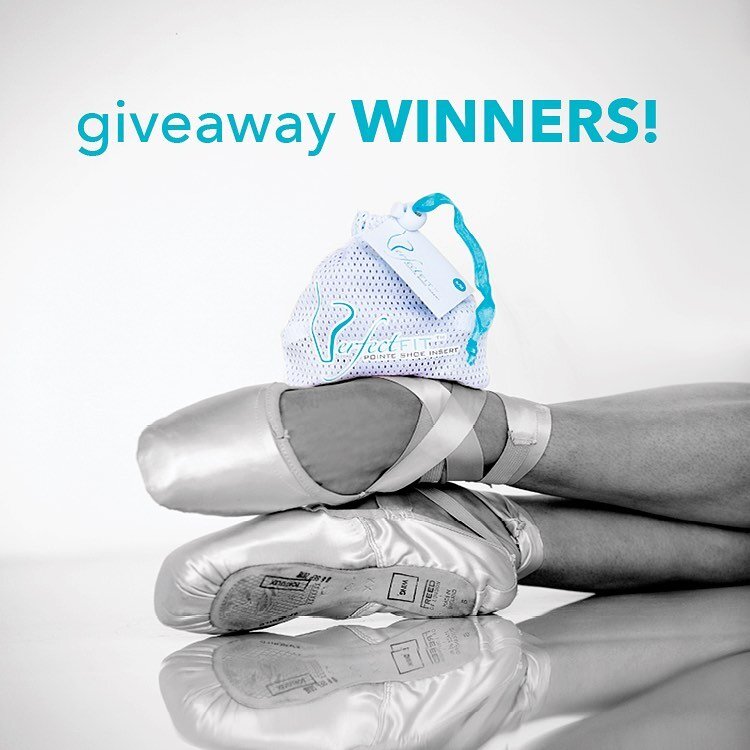 ✨Our 3 winners from Friday&rsquo;s Thank-You Giveaway have been chosen! ✨ Congratulations to @tsr_dance @sofia.aniceto6 and @bunheadlivi ! 👏👏👏 We loved (and laughed) reading everyone&rsquo;s comments! Our winners were chosen randomly, but here wer