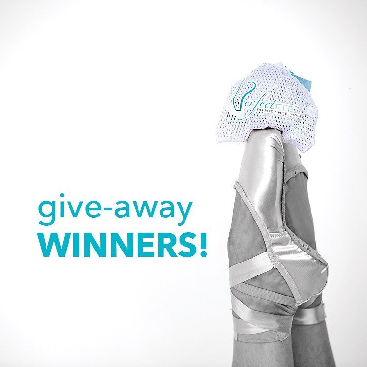 ✨ Our winners from yesterday's Thank-You Giveaway have been chosen! ✨Congratulations @jelly_dancer and her two lucky friends @maile_dancer1 and @perrymancalli 👏👏👏🎉 Thank you to everyone for participating! We loved seeing all the love for your fri