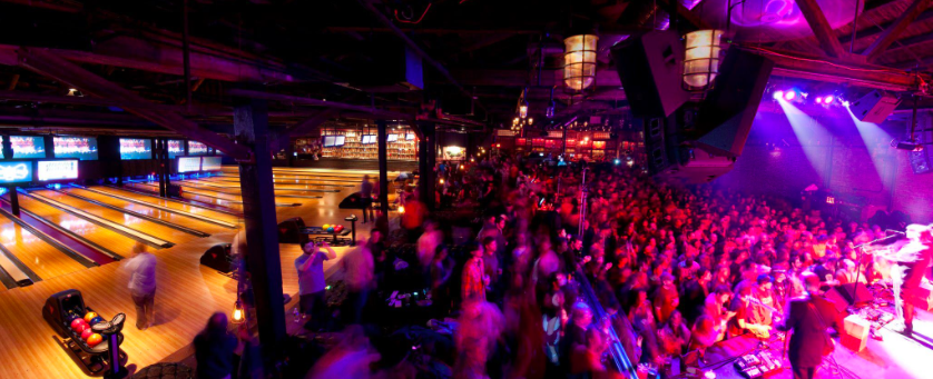 Inside venue