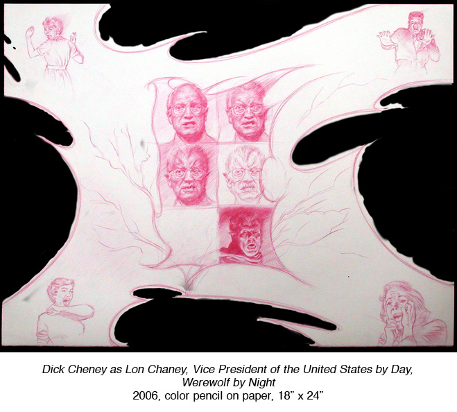 Dick Cheney as Lon Chaney, VP of the United States by Day, Werewolf by Night.jpg