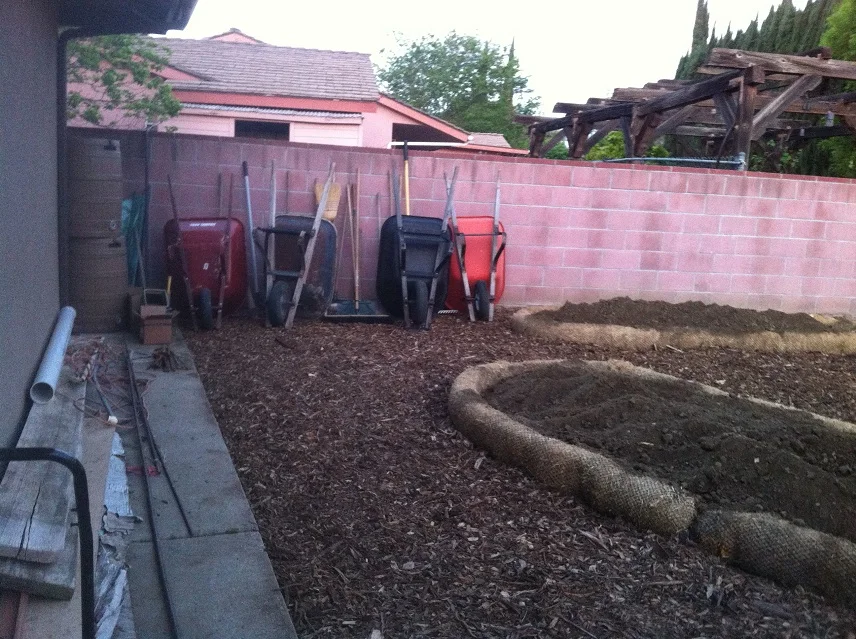 42 - Back Yard Veggie Garden Planting.JPG
