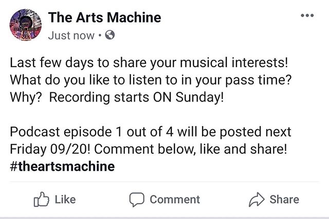 Answer below! #theartsmachine