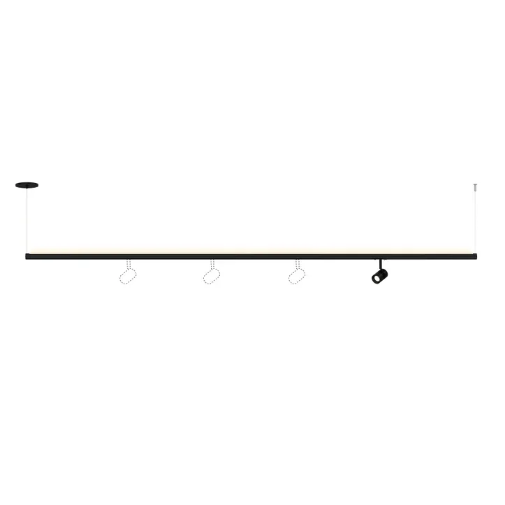 Pipeline Track Suspension With Up Light